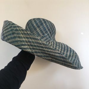 Madagascar Raphia straw formable large brim hat